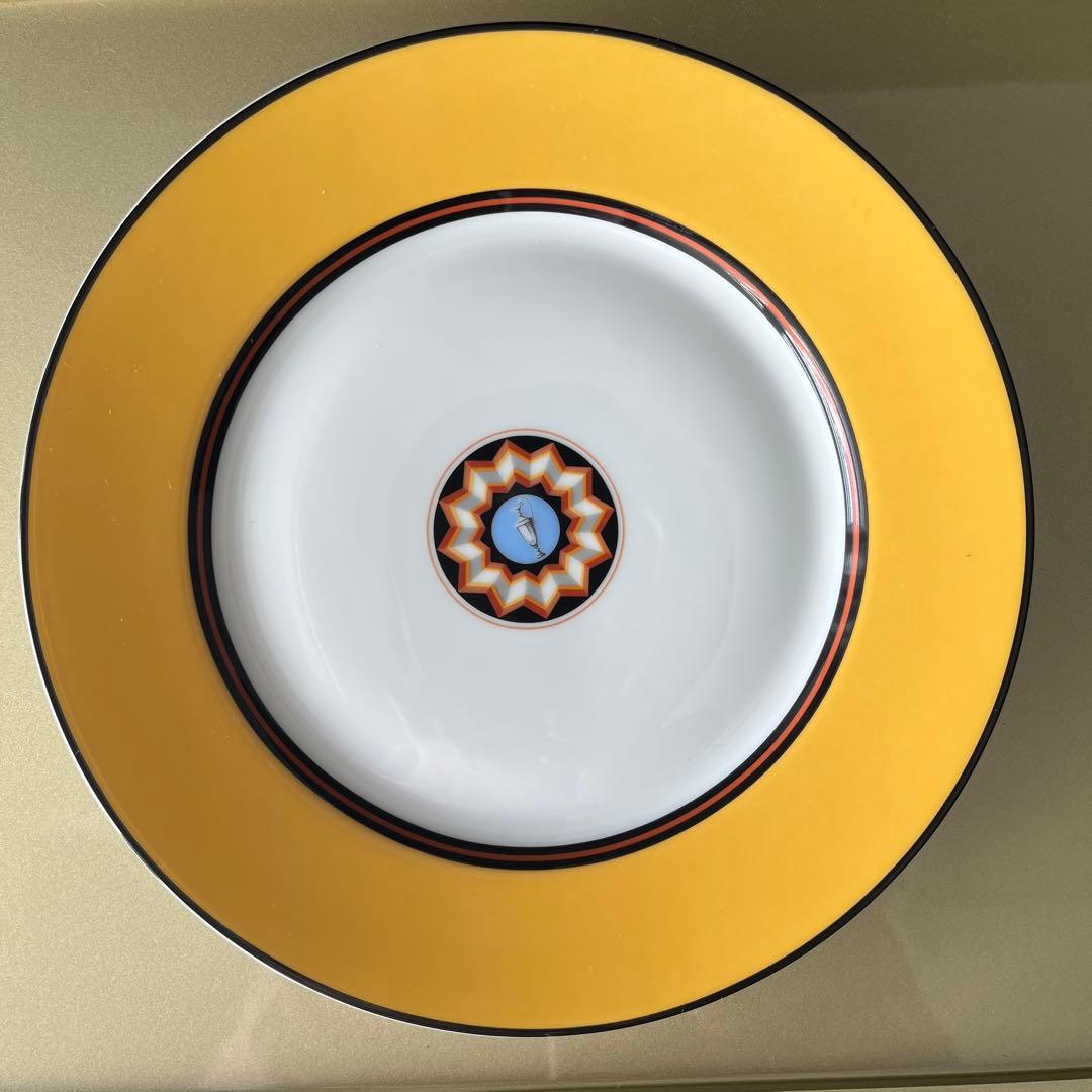 ピュイフォルカ　ポンペイ　デザートプレート　大・中　リモージュ　ヴィンテージ