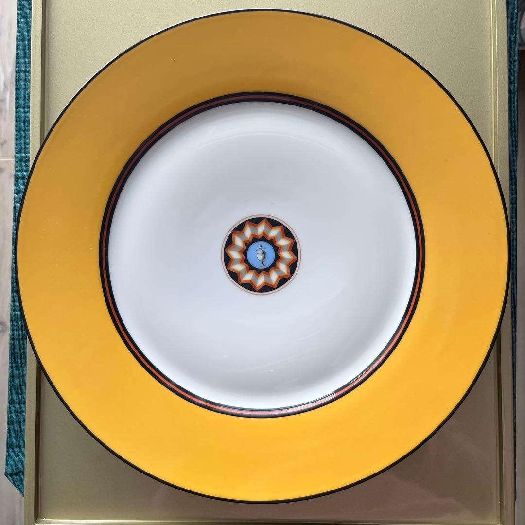 ピュイフォルカ　ポンペイ　デザートプレート　大・中　リモージュ　ヴィンテージ