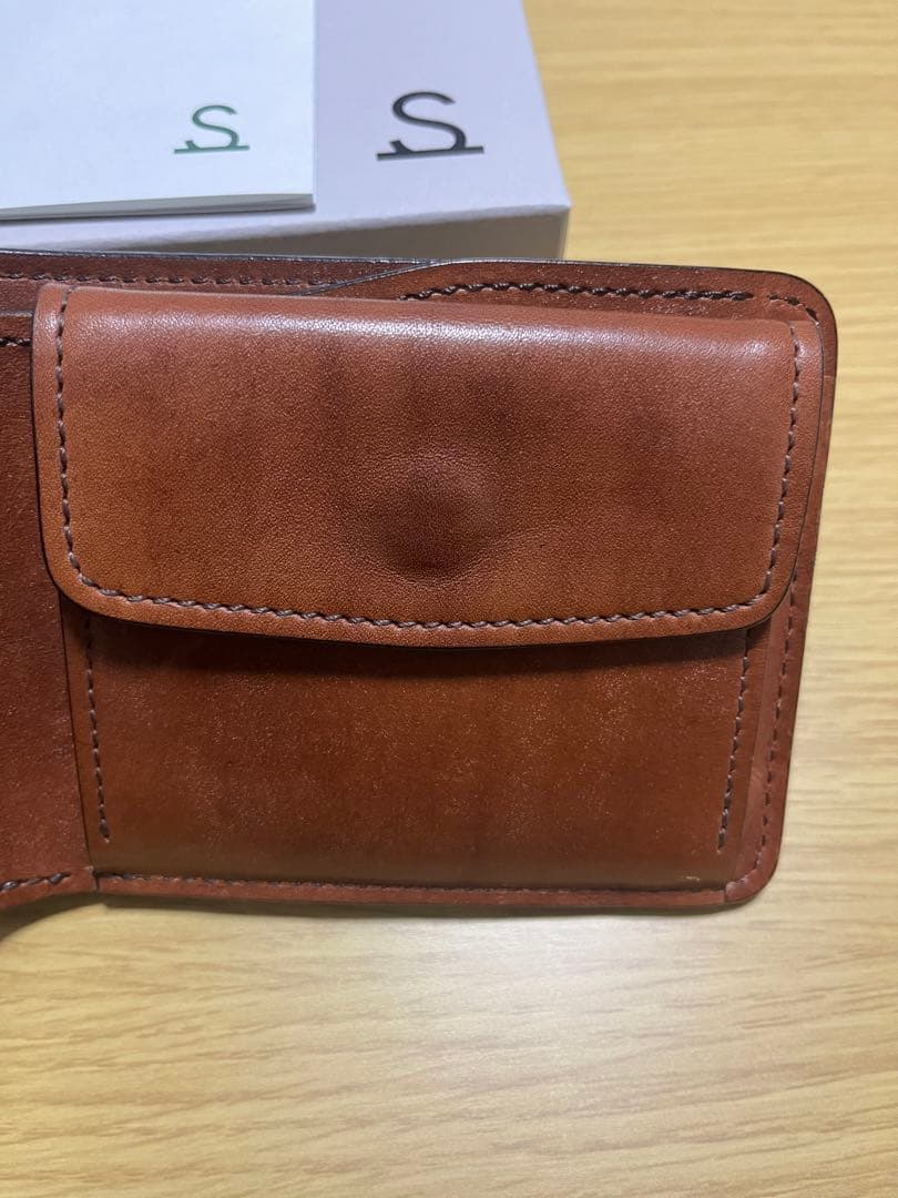 WILD SWANS 二つ折り財布 フルグレイン　グラウンダー