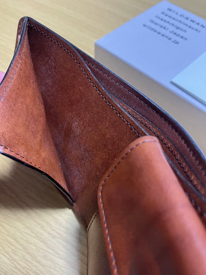 WILD SWANS 二つ折り財布 フルグレイン　グラウンダー