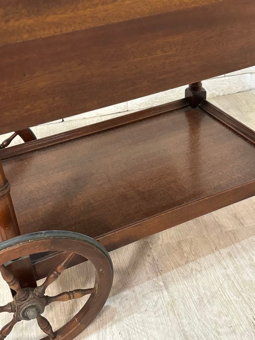 【ダーサン　】アンティーク　キッチンワゴン　収納　訳あり　格安　イギリス