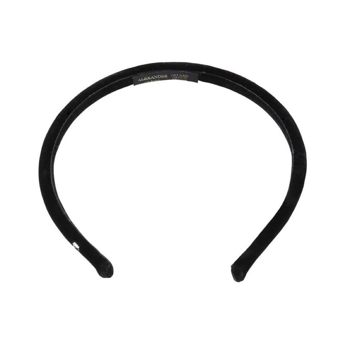 美品 ALEXANDRE DE PARIS カチューシャ ブラック