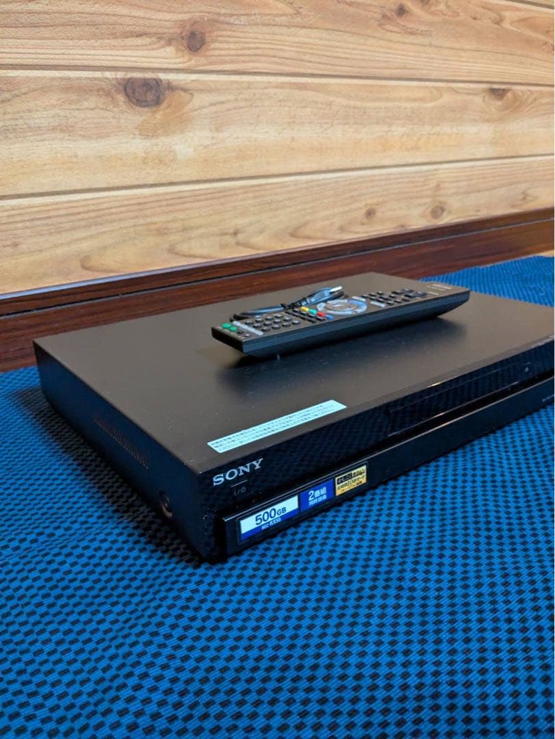 Sony ブルーレイレコーダー リモコン付き