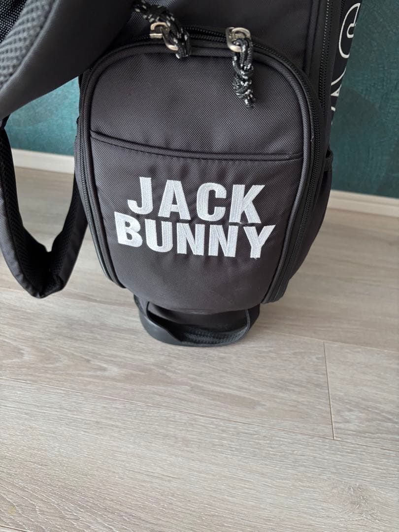 JACK BUNNY!! スタンド式キャディーバック ヘッドカバー5点付き