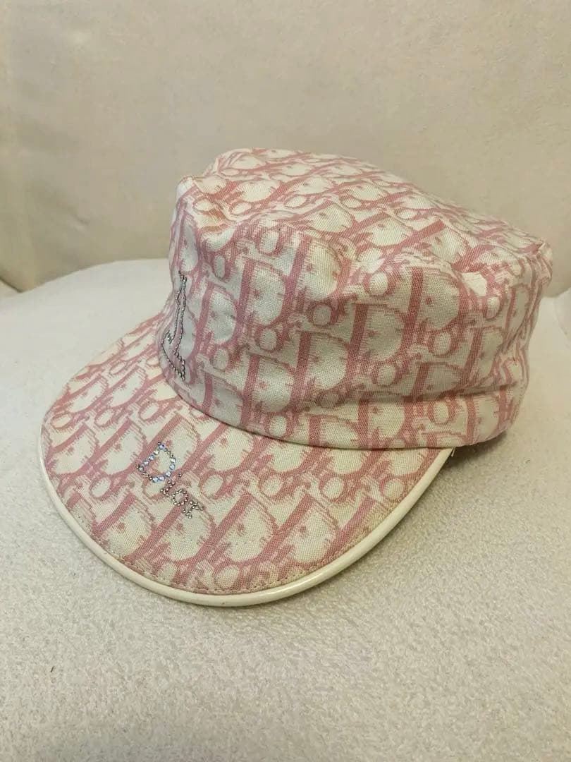 ◇Christian Dior◇トロッターキャスケットハット◇PINK