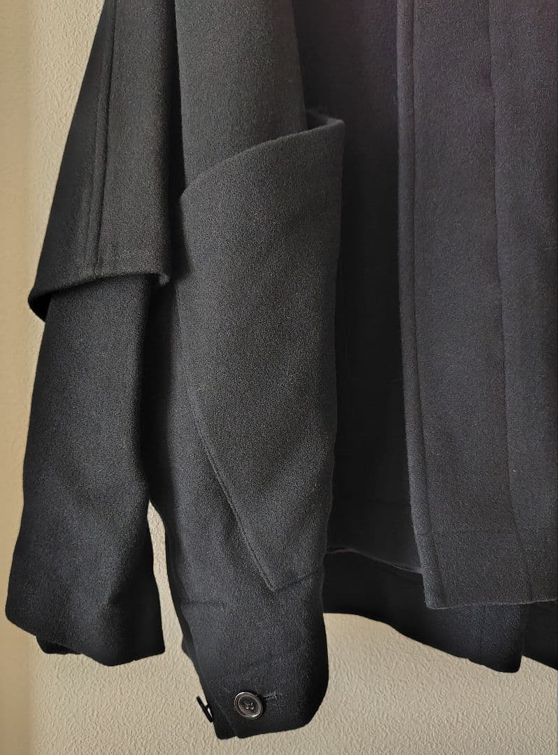 新品未使用 ONEfifth/ワンフィフス ハーフコート ブラック