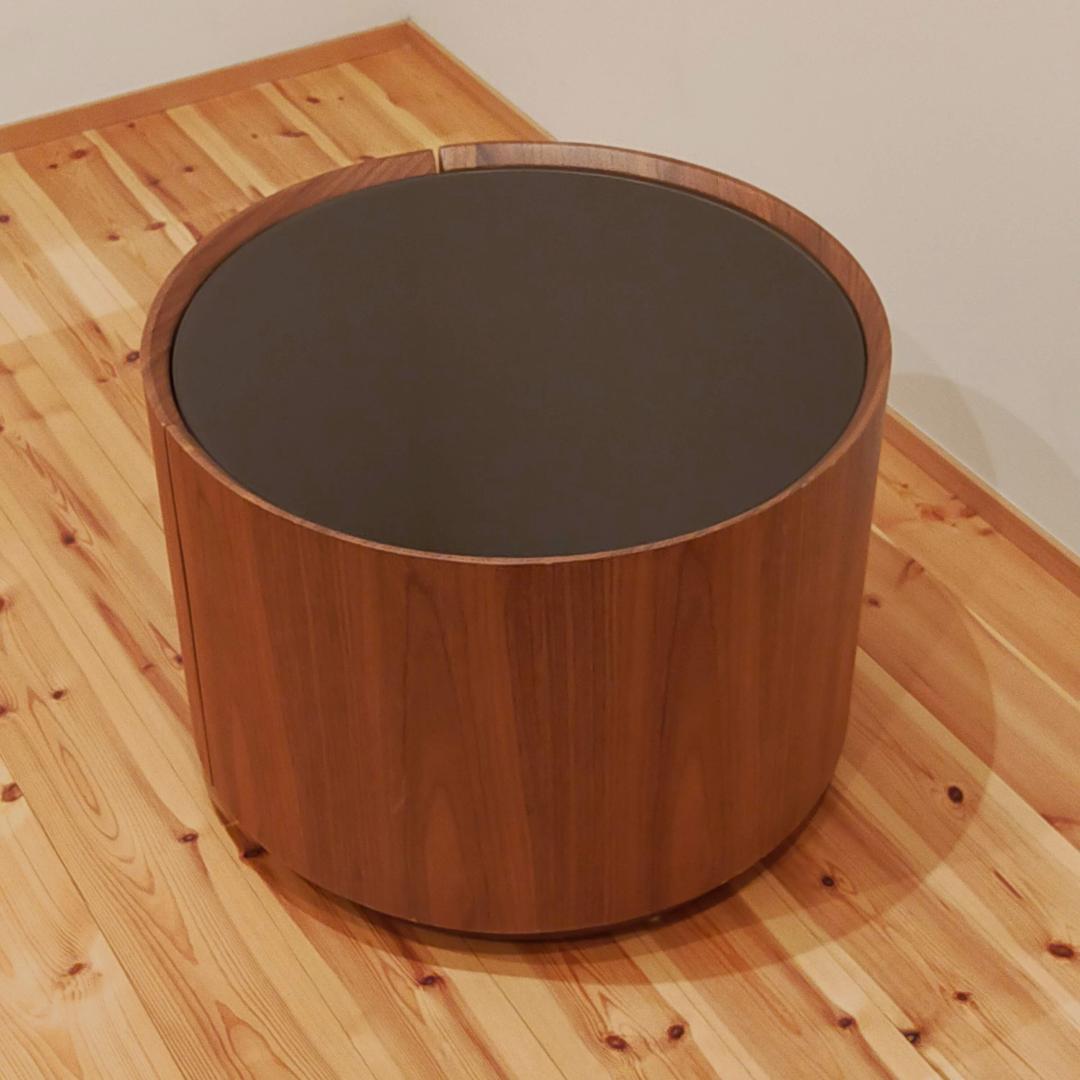 【8/11まで出品／値下済み】モーダエンカーサ／　ウォールナット　ローテーブル