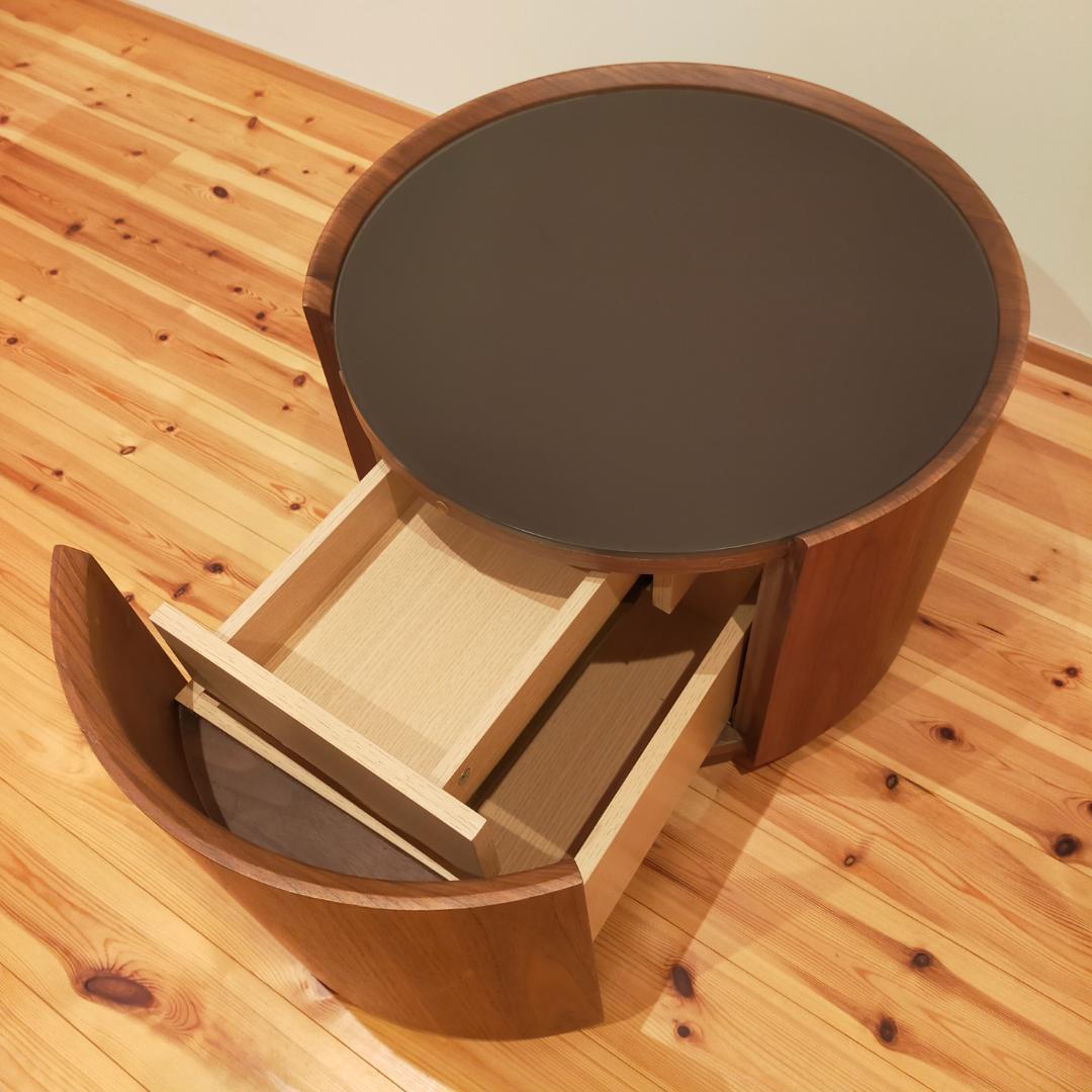 【8/11まで出品／値下済み】モーダエンカーサ／　ウォールナット　ローテーブル