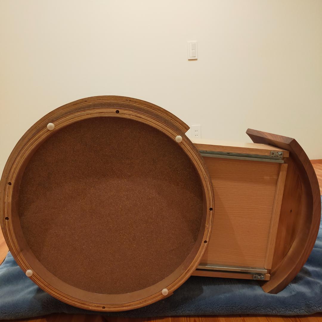 【8/11まで出品／値下済み】モーダエンカーサ／　ウォールナット　ローテーブル