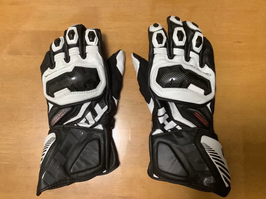 RS TAICHI タイチ レーシンググローブ GP-WRX L 新同 白／黒