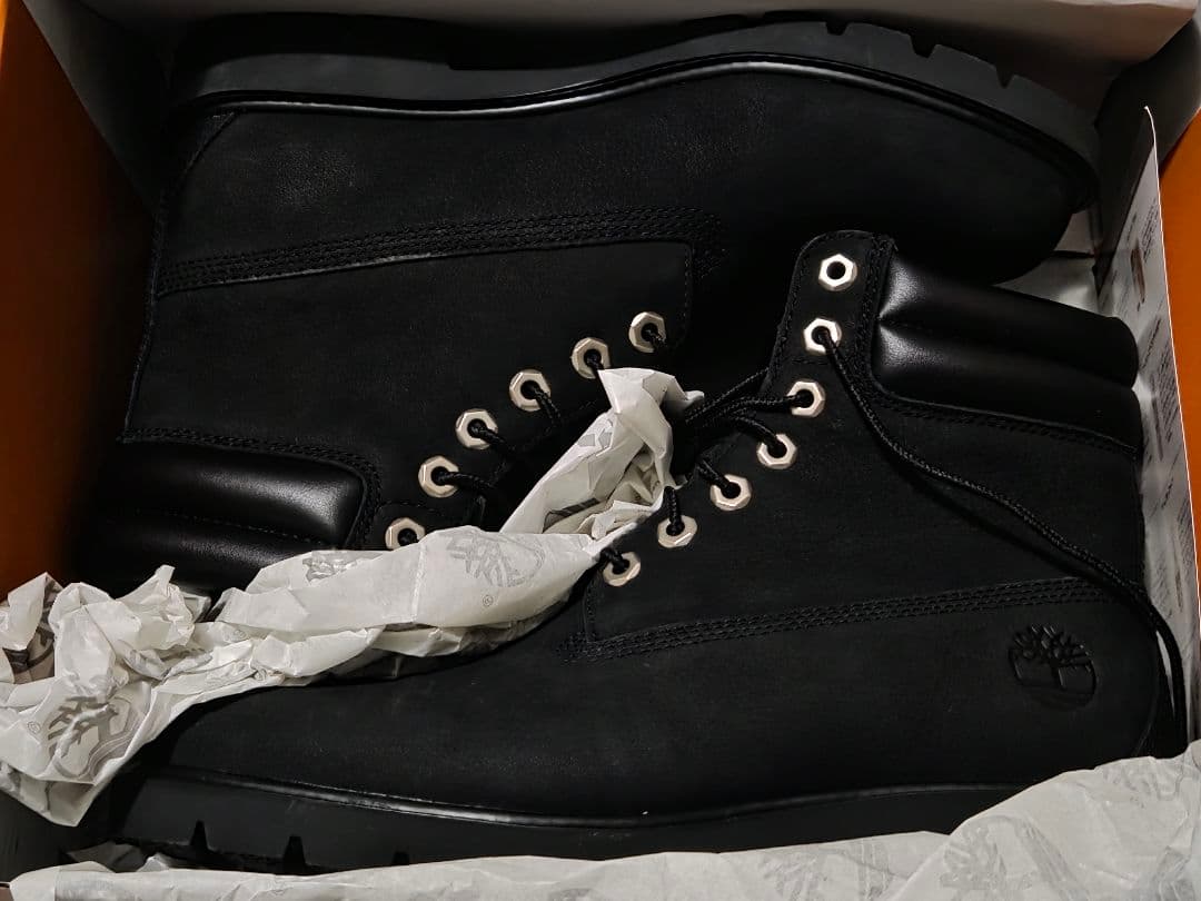 Timberland　ブラック スエード ハイカットブーツ