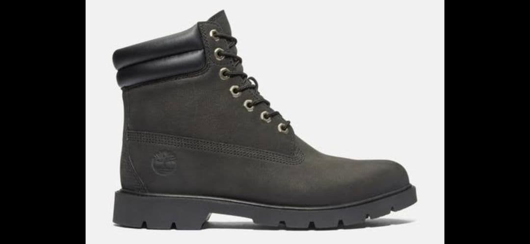 Timberland　ブラック スエード ハイカットブーツ