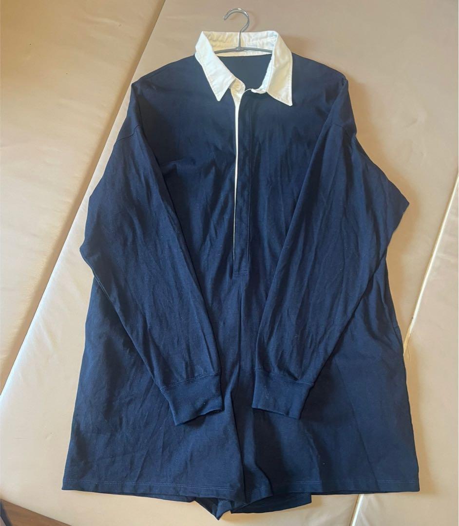 ETRE TOKYO ラガーシャツショートオールインワン　Sサイズ