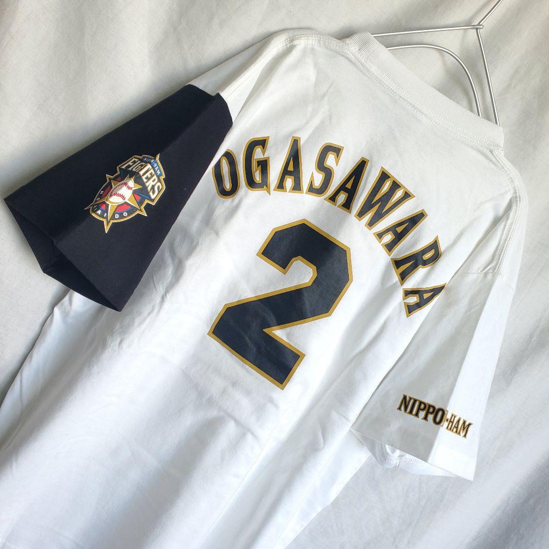 未使用 北海道日本ハムファイターズ 小笠原道大　ガッツ プレイヤーズ Tシャツ