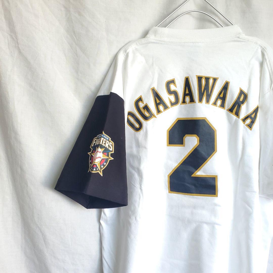 未使用 北海道日本ハムファイターズ 小笠原道大　ガッツ プレイヤーズ Tシャツ