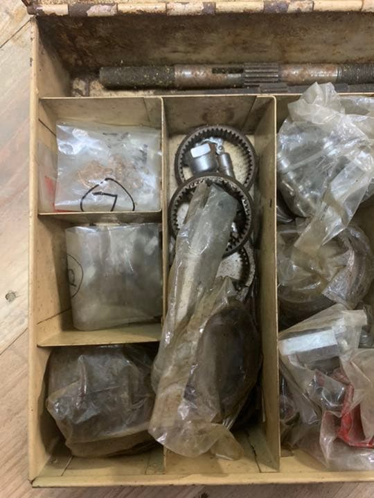 希少！ 当時物 昭和レトロ 島野工業 3スピードハブ 部品 ケース セット