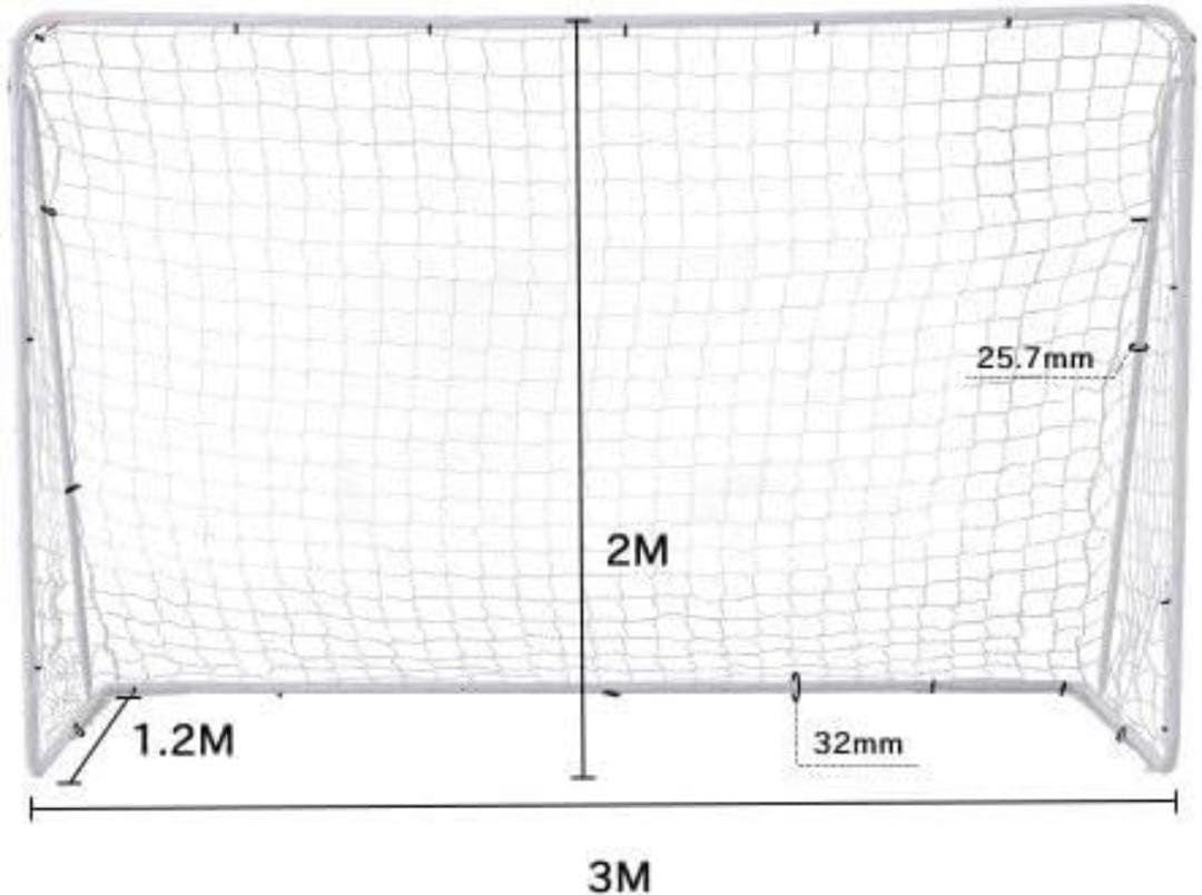 【ちゃちゃまる】サッカーゴール 公式サイズ 3m x 2m
