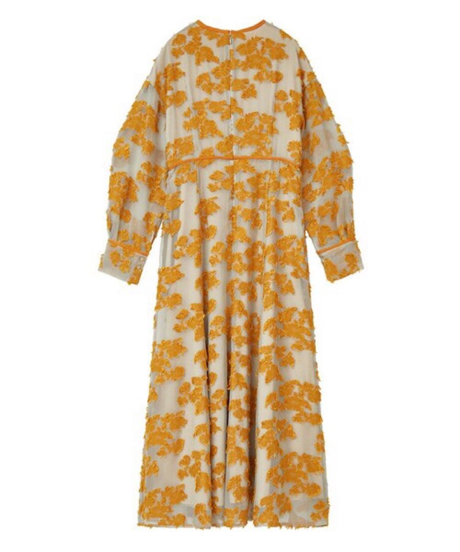 ワンピース CLANE FLOW FLOWER JACQUARD ONE PIECE