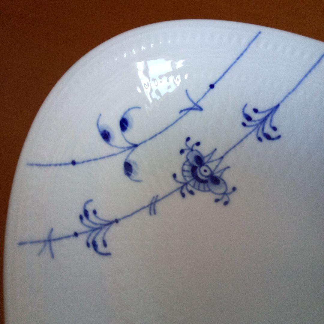 【未使用品】ロイヤルコペンハーゲン ブルーパルメッテ 27cm 深皿 ２枚