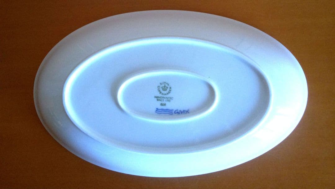 【未使用品】ロイヤルコペンハーゲン ブルーパルメッテ 27cm 深皿 ２枚