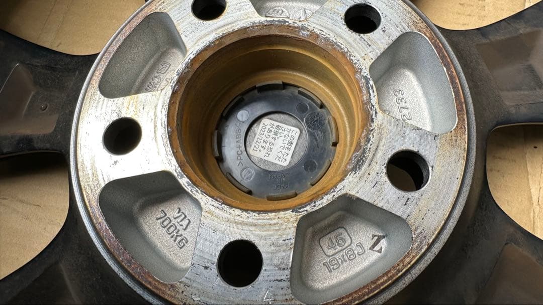 RAYS HOMURA 2X7FT SPORT EDITION 19インチ 4本