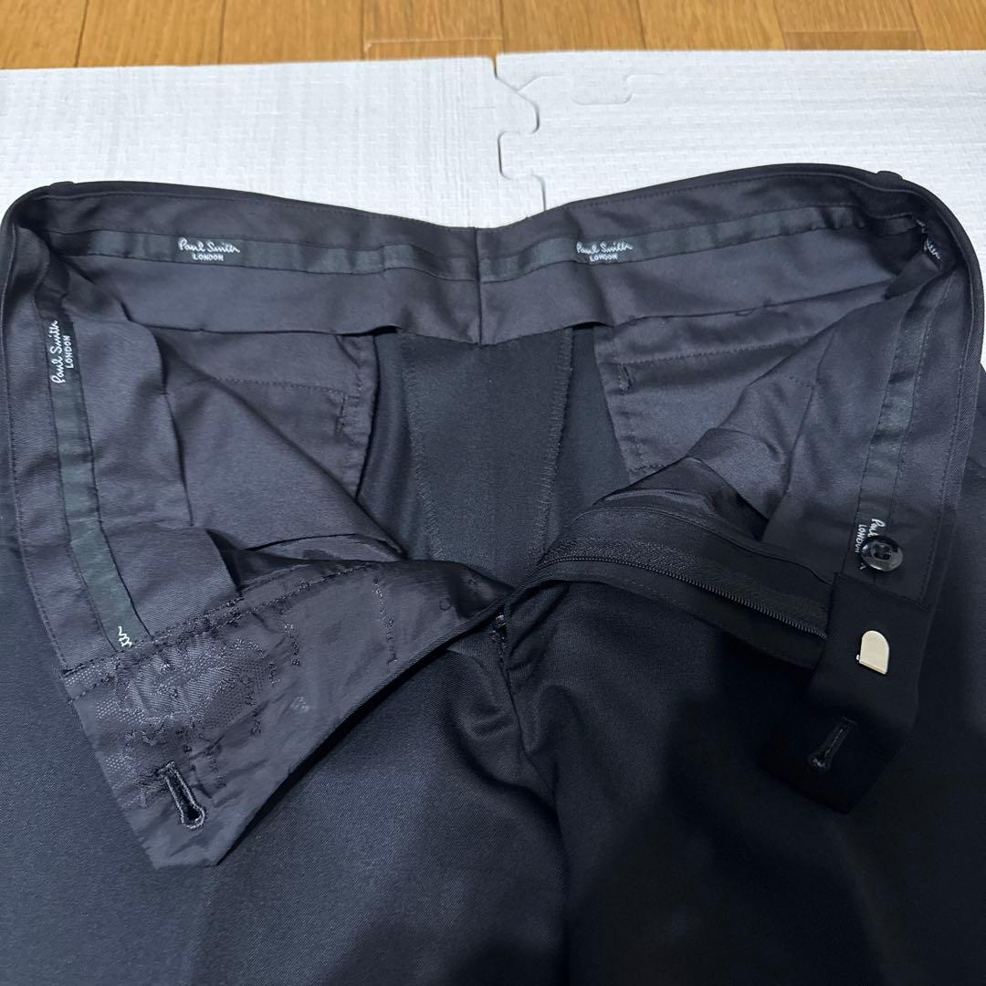 Paul Smith London 黒 ビジネス ダークブラックスーツ 国内正規