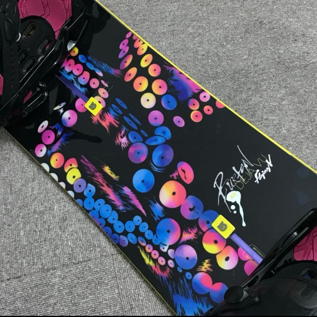 BURTON 146㎝ SALOMON ビンディング付 スノーボード