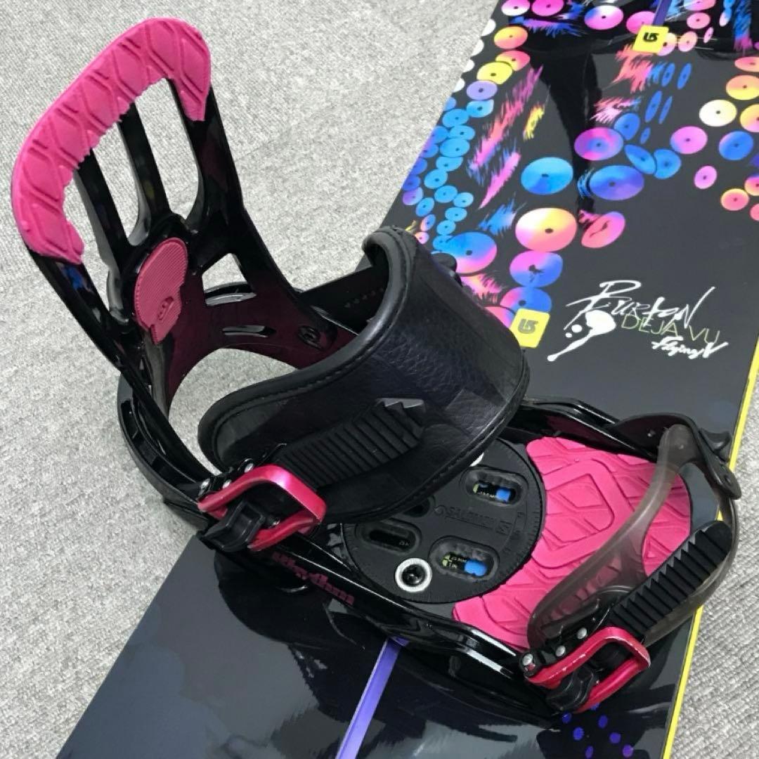 BURTON 146㎝ SALOMON ビンディング付 スノーボード