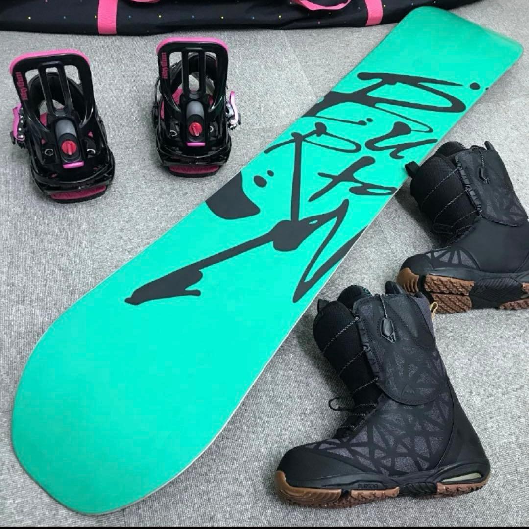BURTON 146㎝ SALOMON ビンディング付 スノーボード