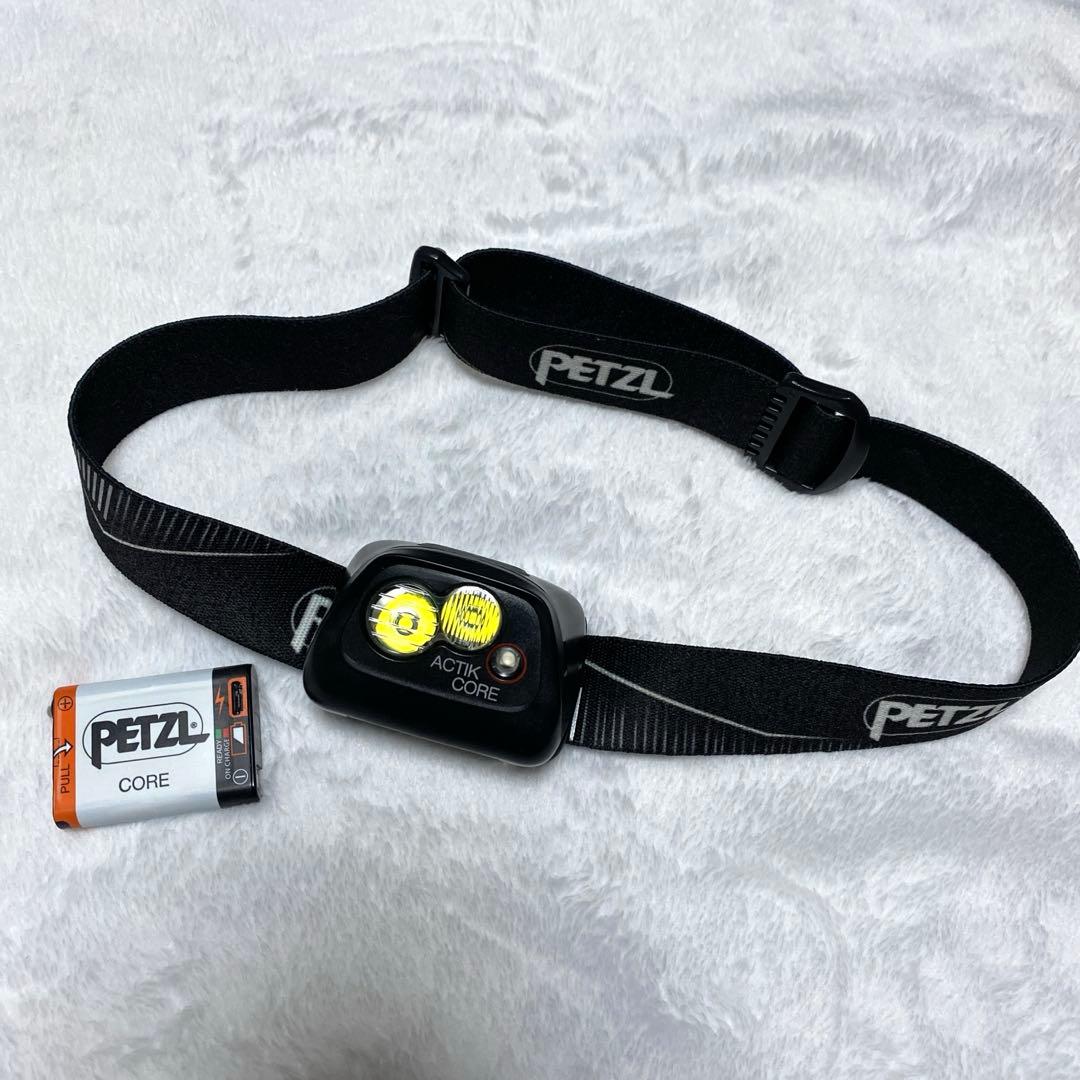 ペツル　アクティックコア+予備バッテリー
