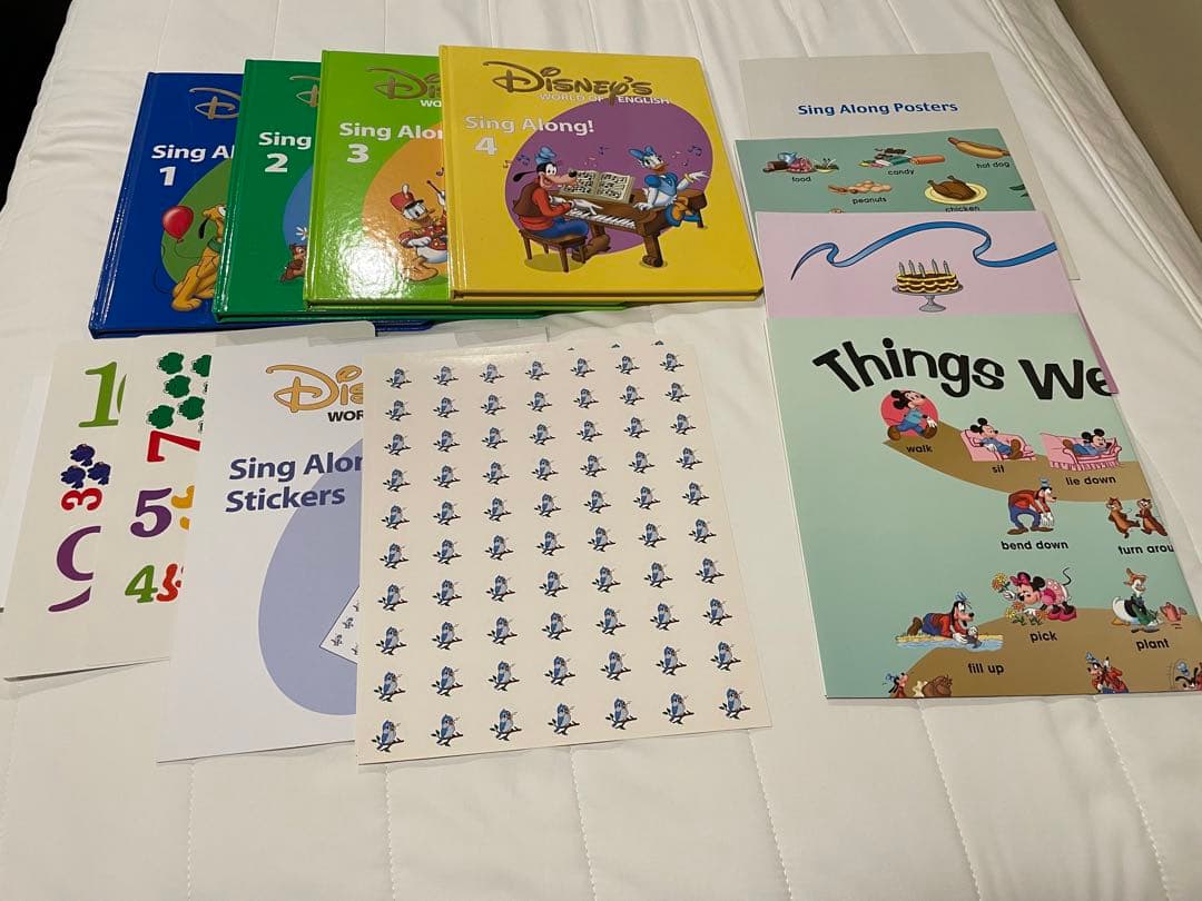 Disney's World of English DVDセット