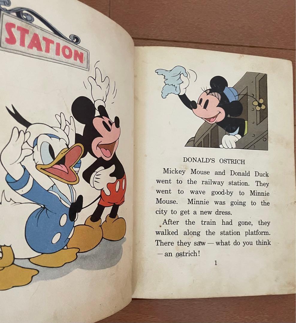 USヴィンテージ洋書　DONALD DUCK and HIS FRIENDS