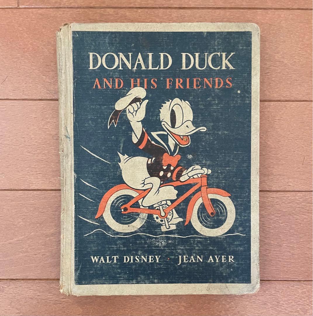 USヴィンテージ洋書　DONALD DUCK and HIS FRIENDS