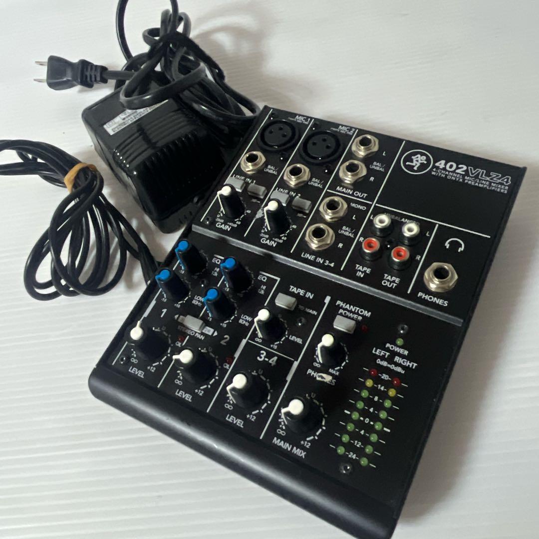 Mackie 402VLZ4 4チャンネル コンパクトミキサー