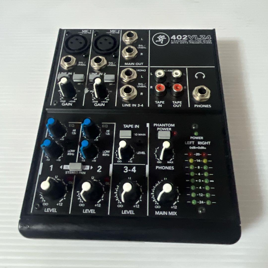 Mackie 402VLZ4 4チャンネル コンパクトミキサー