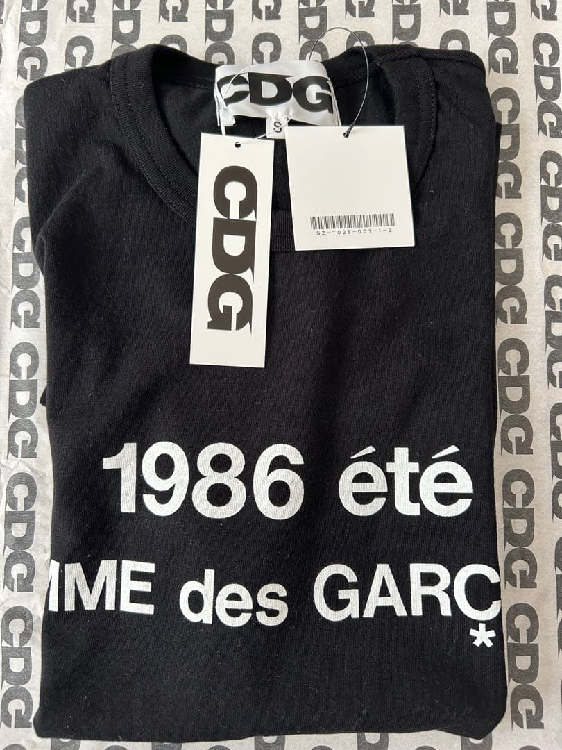 COMME des GARÇONS 1986 été T-SHIRT