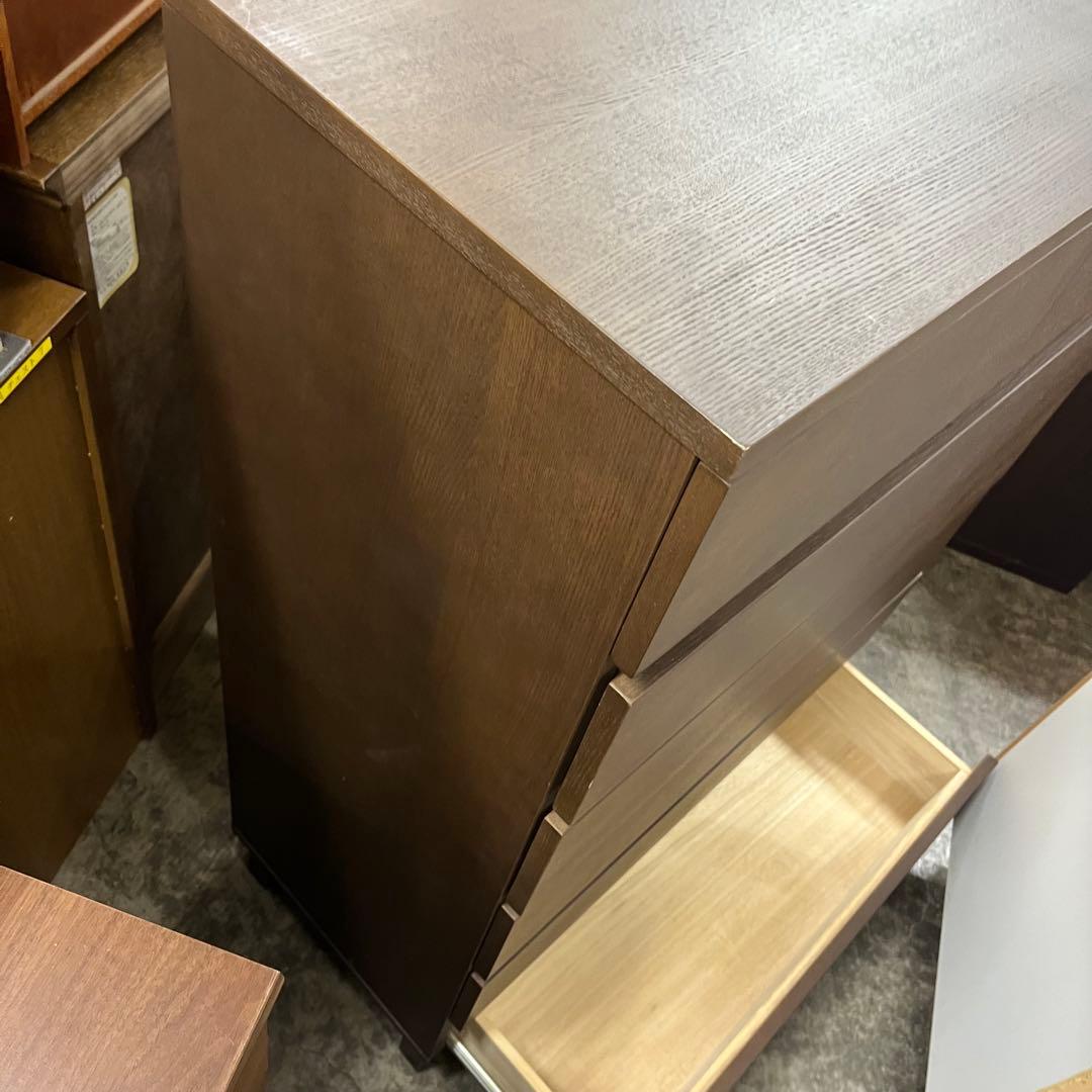 【廃盤品】◆◇無印良品◆◇木製6段チェスト◇◆タモ材◆◇ウォールナット