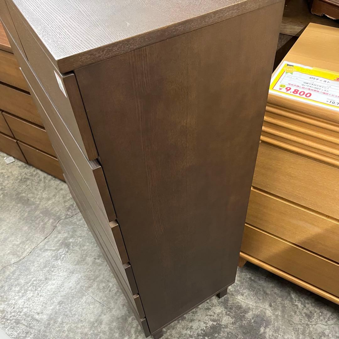 【廃盤品】◆◇無印良品◆◇木製6段チェスト◇◆タモ材◆◇ウォールナット