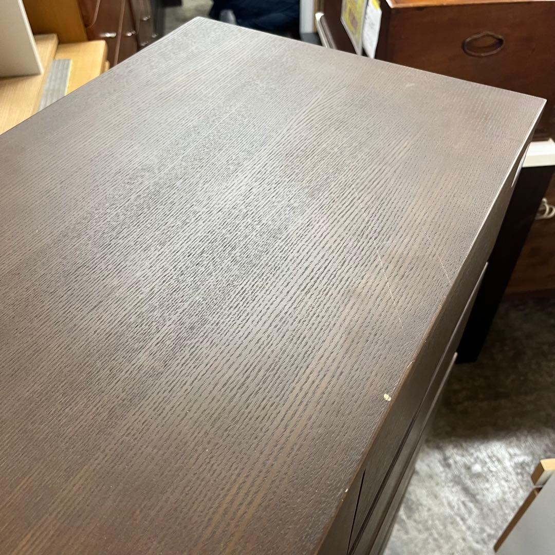 【廃盤品】◆◇無印良品◆◇木製6段チェスト◇◆タモ材◆◇ウォールナット