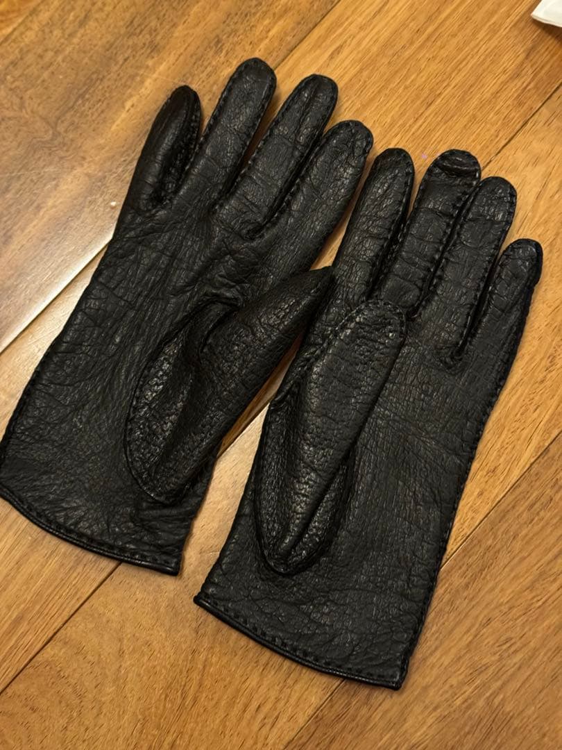 Hermes レザー手袋
