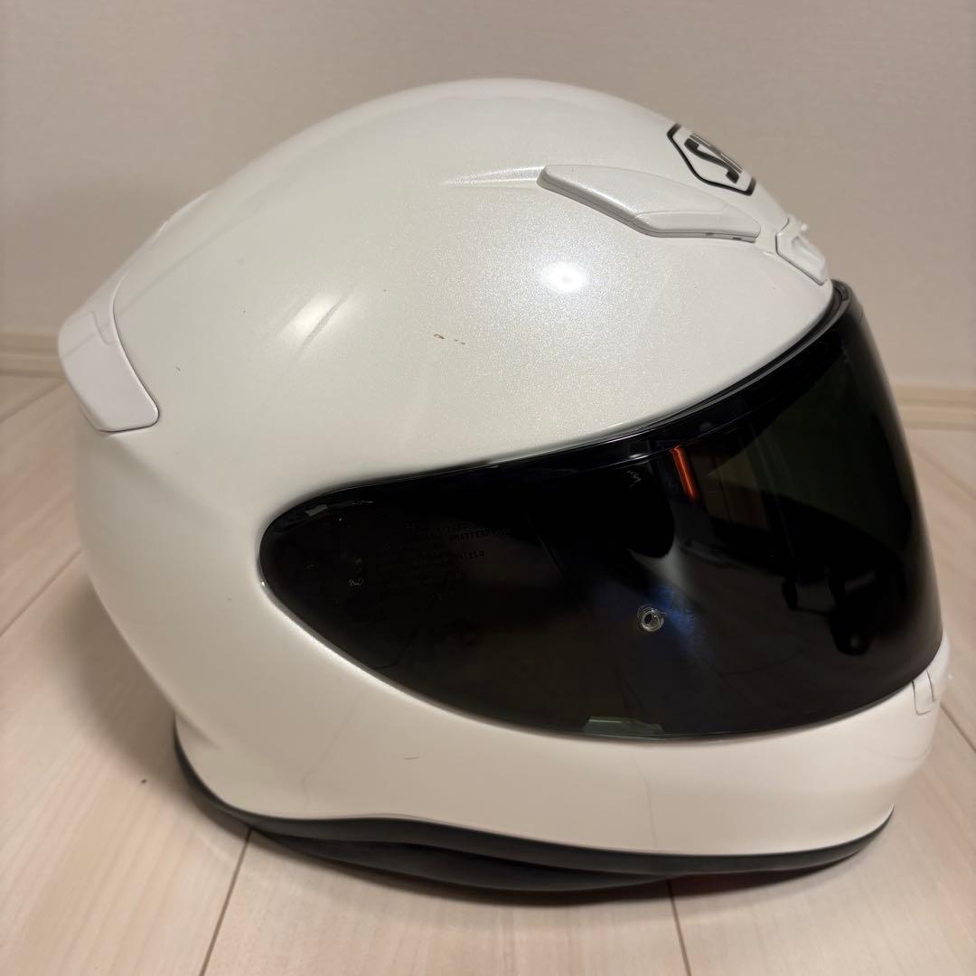 Z-7 ルミナスホワイト Mサイズ SHOEI フルフェイスヘルメット