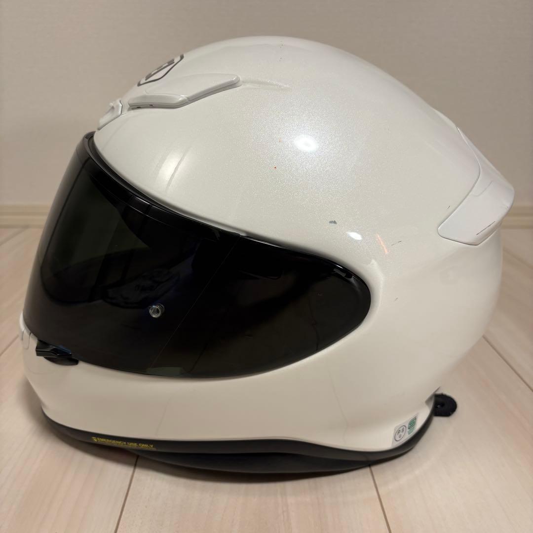 Z-7 ルミナスホワイト Mサイズ SHOEI フルフェイスヘルメット