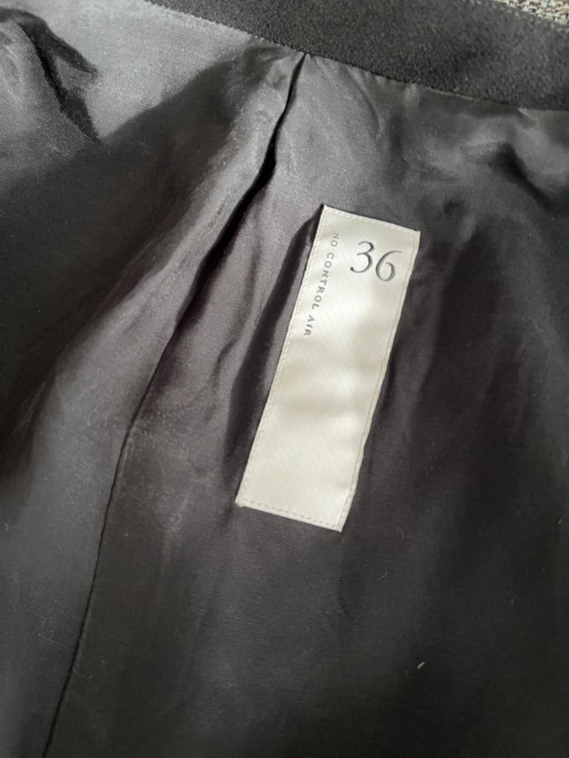 NO CONTROL AIR ジャケット 36 black