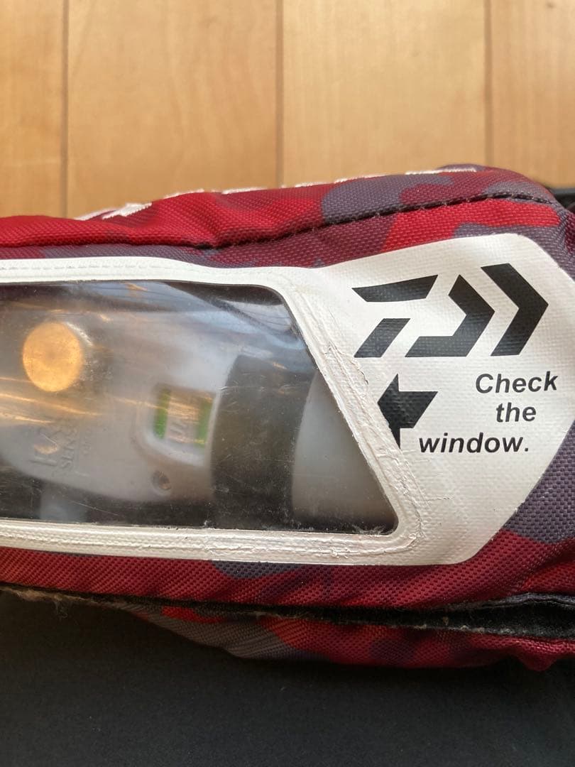 ダイワ自動膨張式ライフジャケット DF-2207 桜マーク有りタイプA