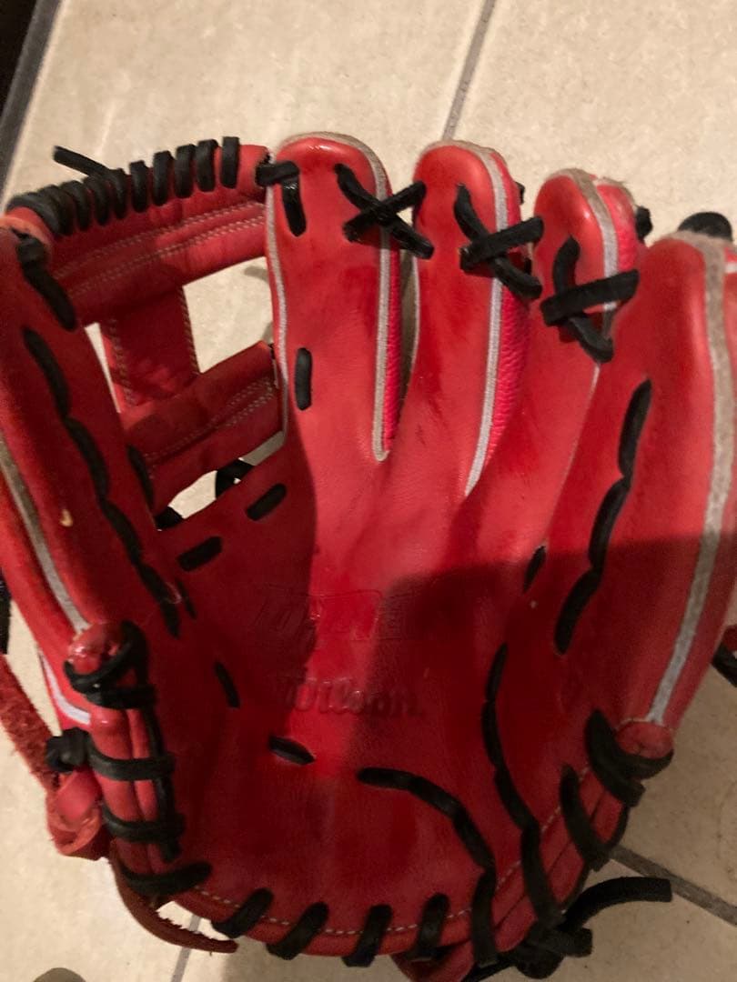 【最終値下げ、レア】ウィルソン　Wilson　少年軟式グラブ　小指2本入れ