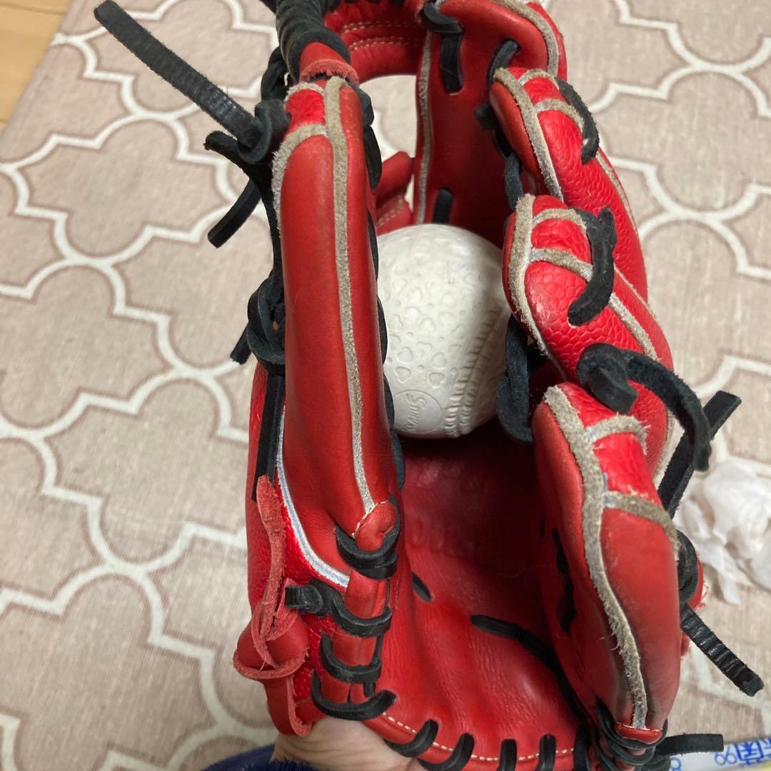 【最終値下げ、レア】ウィルソン　Wilson　少年軟式グラブ　小指2本入れ