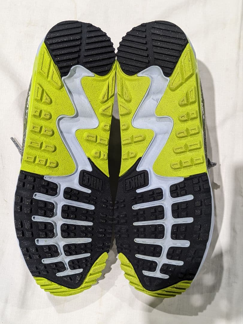 Nike Air Max スニーカー グレー/ライム