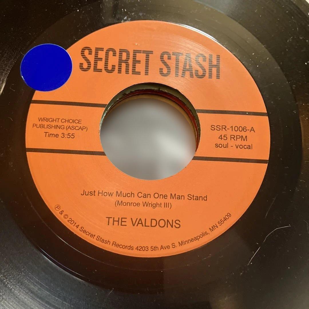 THE VALDONS Just How Much Can One...7インチ