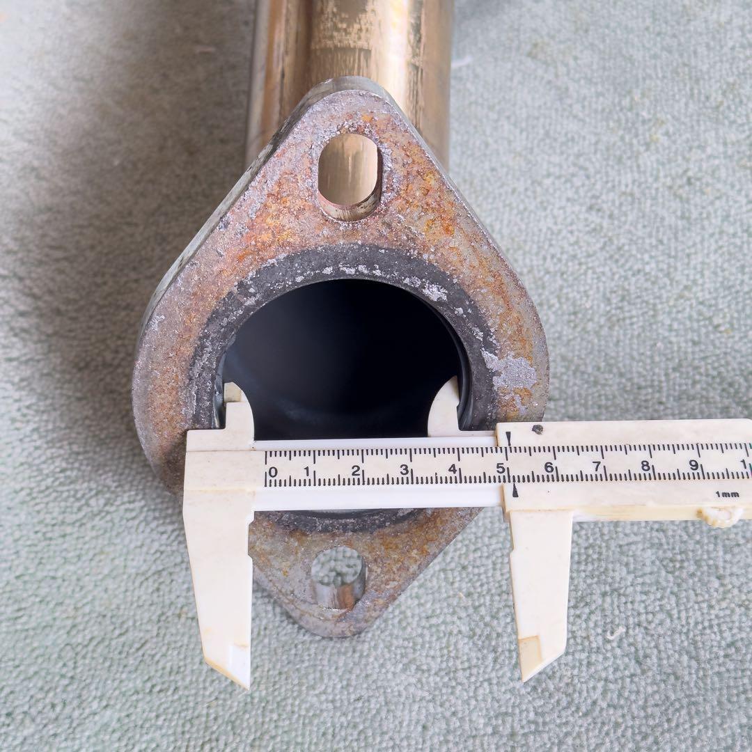 86/BRZ zn6 zc6 前期用ワンオフマフラー　単管　左一本出し