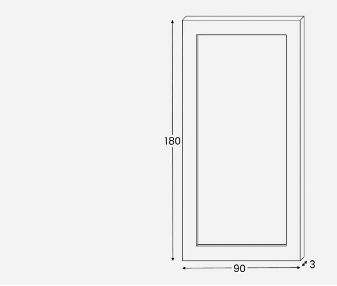 【LOWYA】[幅90] ヴィンテージ調 スタンドミラー 古材 オールドエルム
